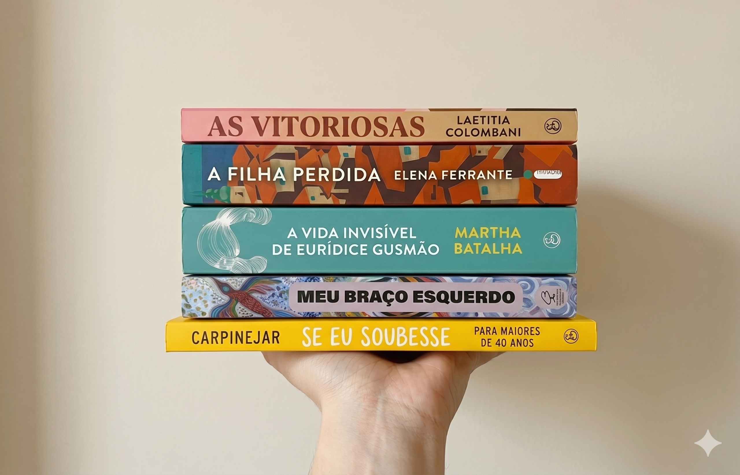 Cinco livros para quem está no meio de uma travessia. Não são de autoajuda, mas, ajudam e muito…